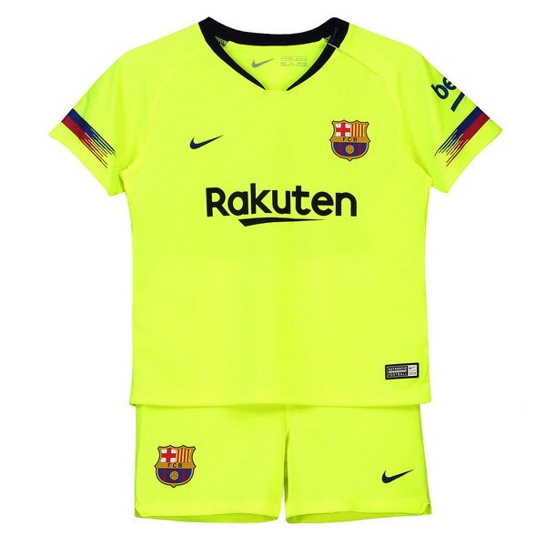 Camiseta Barcelona Segunda equipo Niños 2018-19 Verde